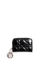 LADY DIOR ZIP AROUND WALLET