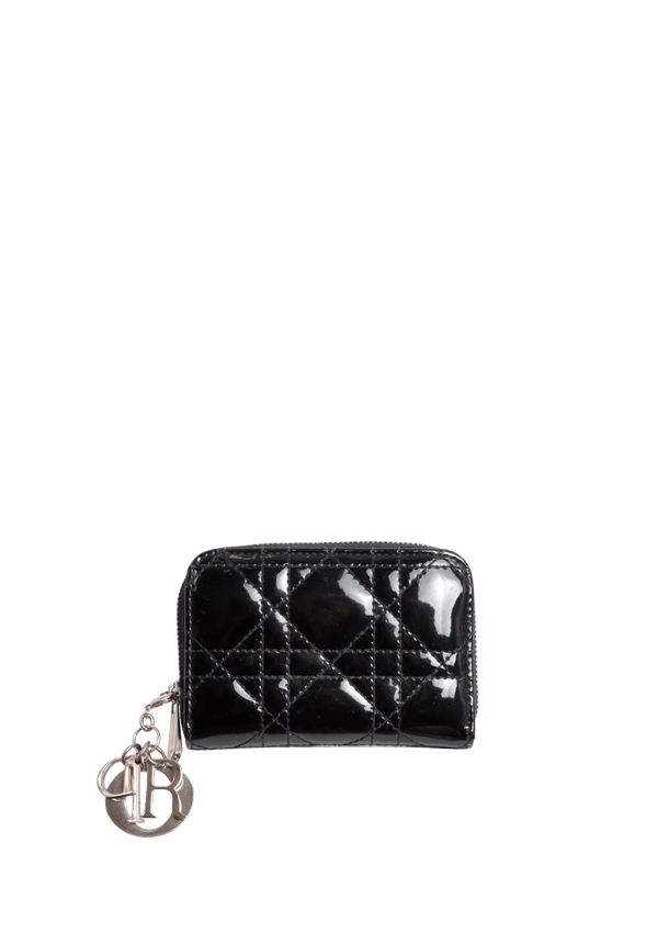 LADY DIOR ZIP AROUND WALLET