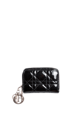 LADY DIOR ZIP AROUND WALLET