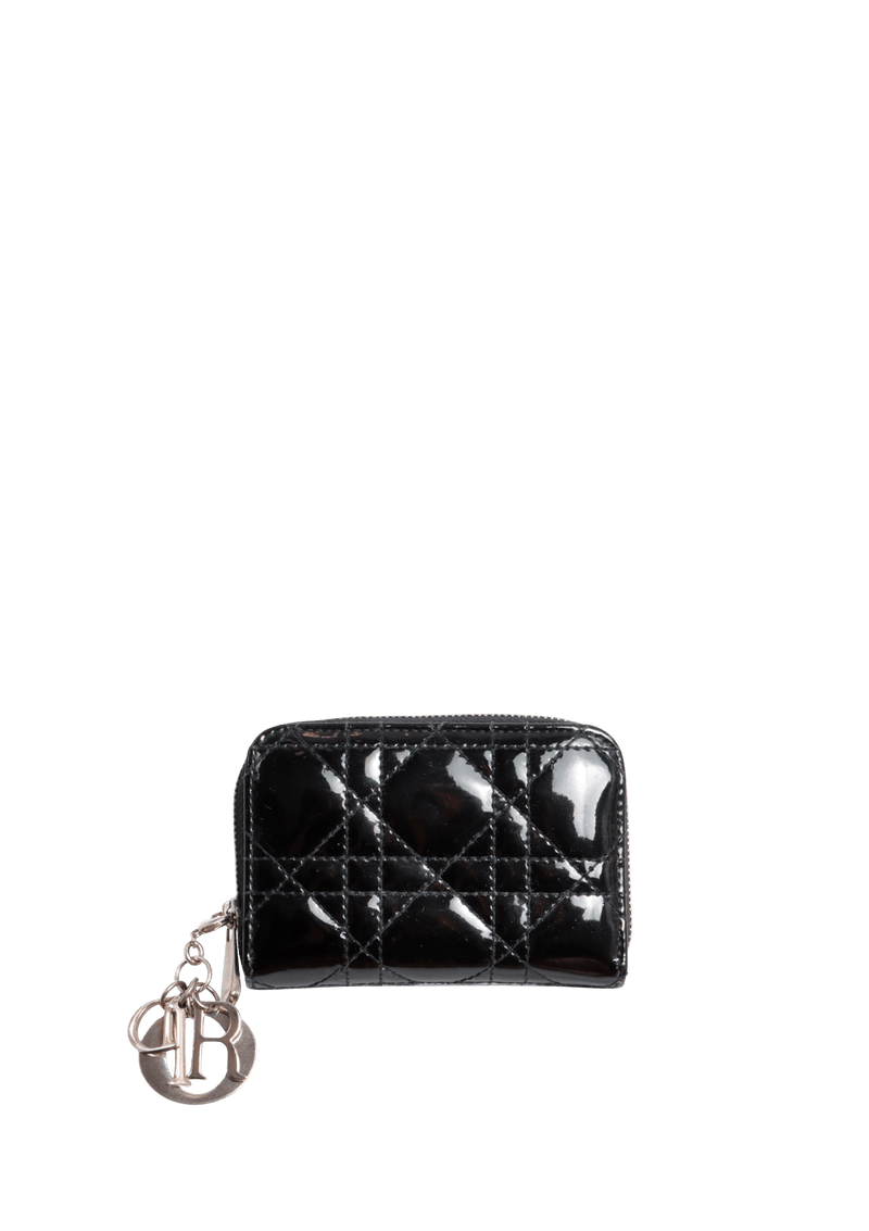 LADY DIOR ZIP AROUND WALLET