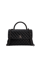 LARGE COCO HANDLE BAG CAVIAR