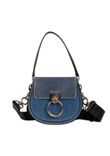DENIM SMALL TESS BAG