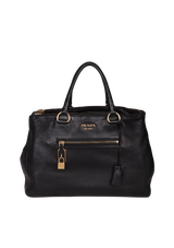LATHER SATCHEL BAG