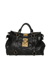 LEATHER SATCHEL BAG