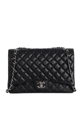 MAXI CLASSIC DOUBLE FLAP CAVIAR