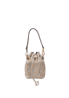 ZUCCA STUDDED MINI MON TRESOR BAG