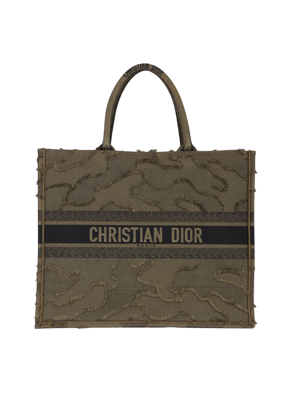 LARGE BOOK TOTE CAMOUFLAGE