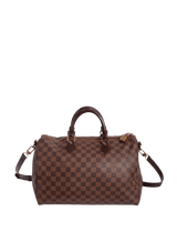 DAMIER ÉBÈNE SPEEDY 35 BANDOULIÈRE