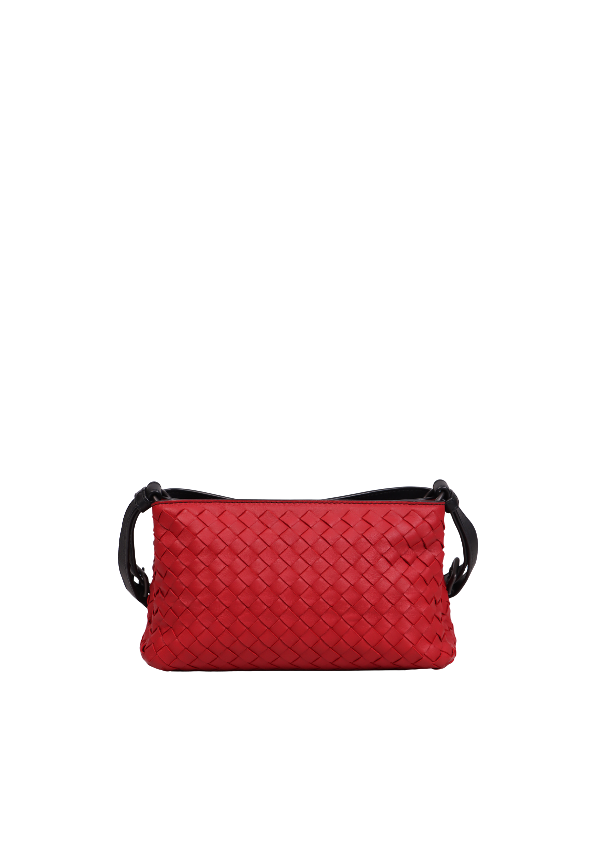 バッグ BOTTEGA VENETA Body bag Intrecciato y2k BOLSA BOTTEGA VENETA INTRECCIATO CROSSBODY BAG VERMELHO ORIGINAL
