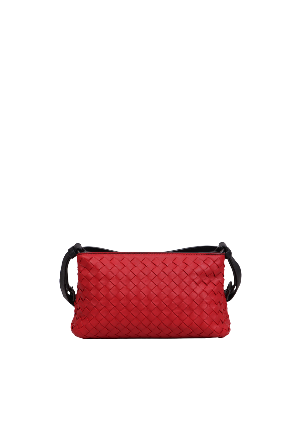 バッグ BOTTEGA VENETA Body bag Intrecciato y2k BOLSA BOTTEGA VENETA INTRECCIATO CROSSBODY BAG VERMELHO ORIGINAL