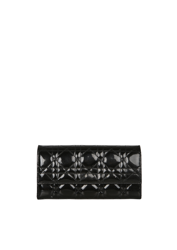 CANNAGE LADY DIOR CONTINENTAL WALLET