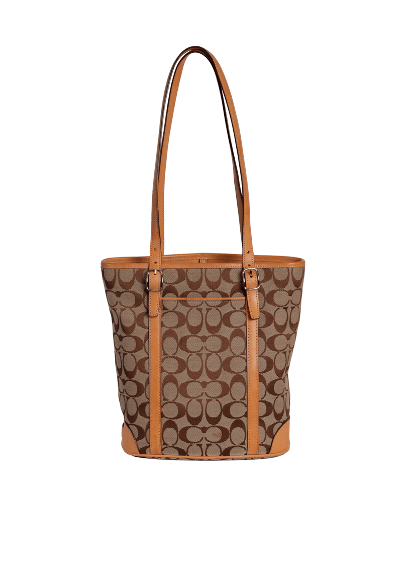 SIGNATURE SHOULDER BAG