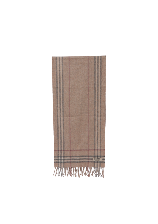 HOUSE CHECK SILK SCARF