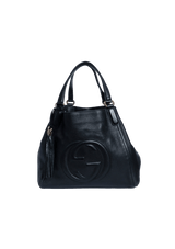 BOLSA GUCCI MEDIUM SOHO TOTE PRETO ORIGINAL