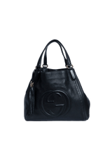 BOLSA GUCCI MEDIUM SOHO TOTE PRETO ORIGINAL