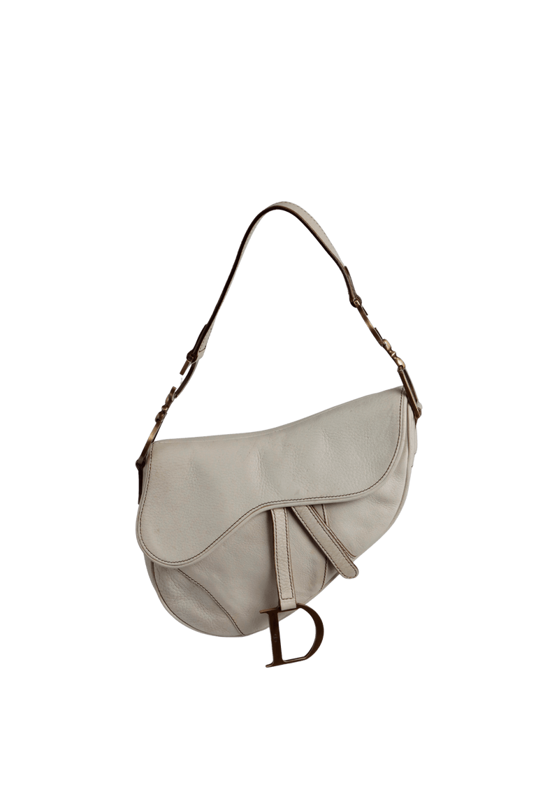 LEATHER SADDLE BAG