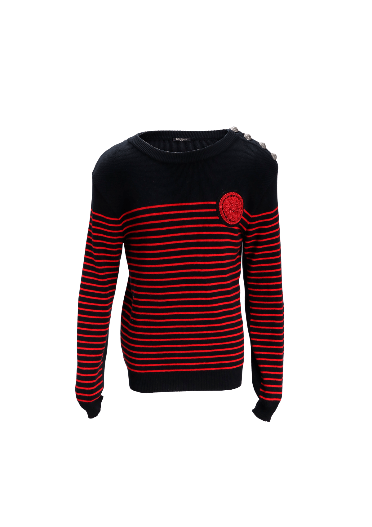 STRIPPED SWEATER M
