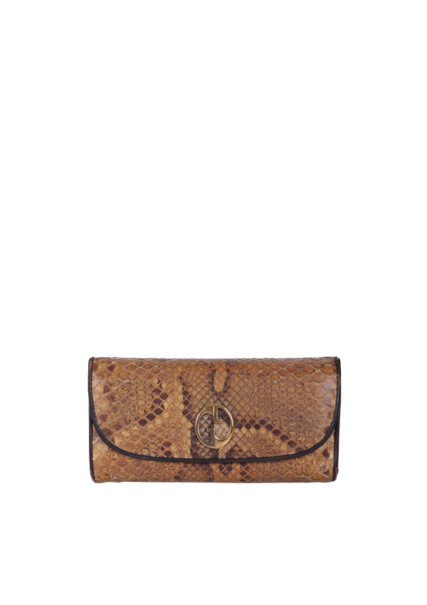 PYTHON 1973 INTERLOCKING G CONTINENTAL WALLET