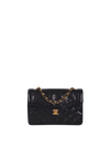 VINTAGE CC QUILTED ENVELOPE FLAP BAG