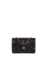 VINTAGE CC QUILTED ENVELOPE FLAP BAG