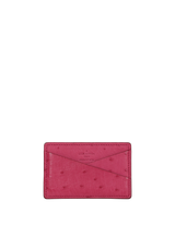 OSTRICH CARD HOLDER