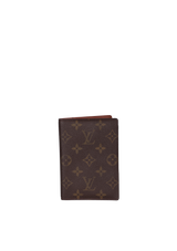 MONOGRAM PASSPORT COVER