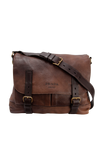 LEATHER MESSENGER BAG