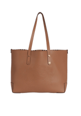 EMBOSSED CREST TOTE