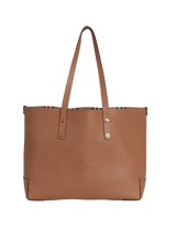 EMBOSSED CREST TOTE