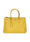 LARGE SAFFIANO LUX DOUBLE ZIP GALLERIA