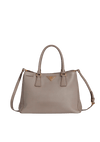 SAFFIANO LUX DOUBLE ZIP GALLERIA