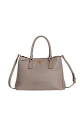 SAFFIANO LUX DOUBLE ZIP GALLERIA