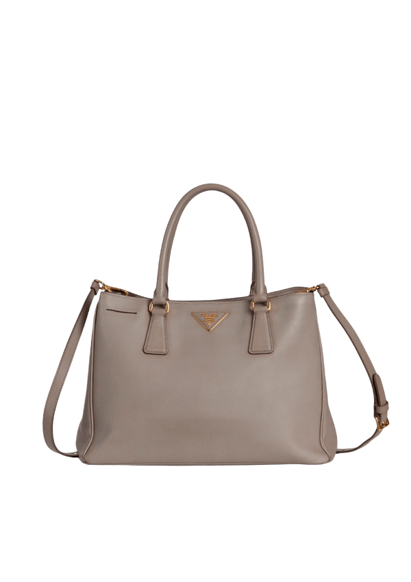 SAFFIANO LUX DOUBLE ZIP GALLERIA