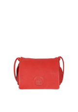 LEATHER FLAP BAG