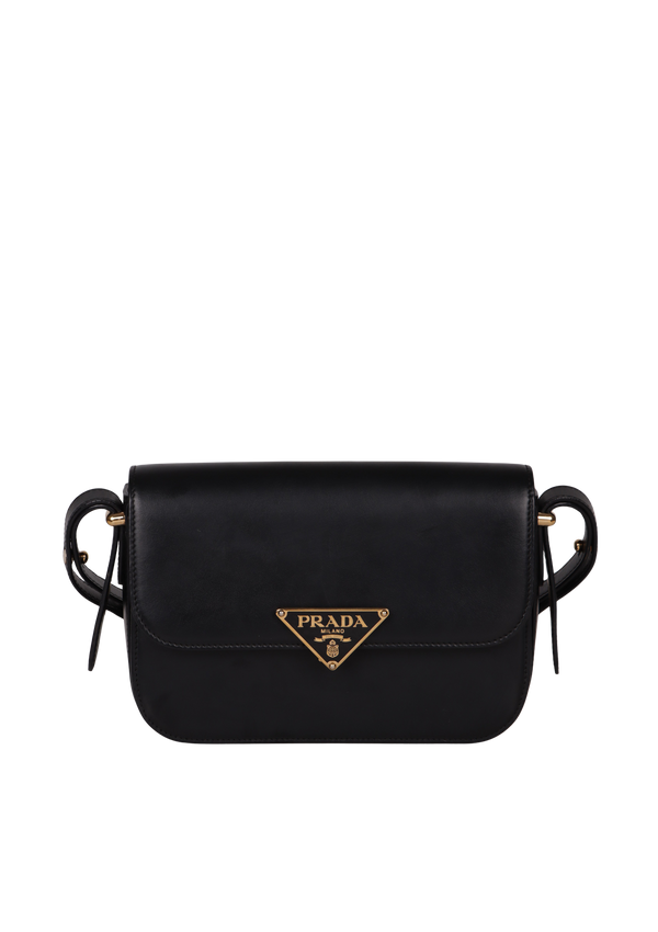TRIANGLE LOGO FLAP BAG