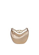 LEATHER VLOGO MOON HOBO