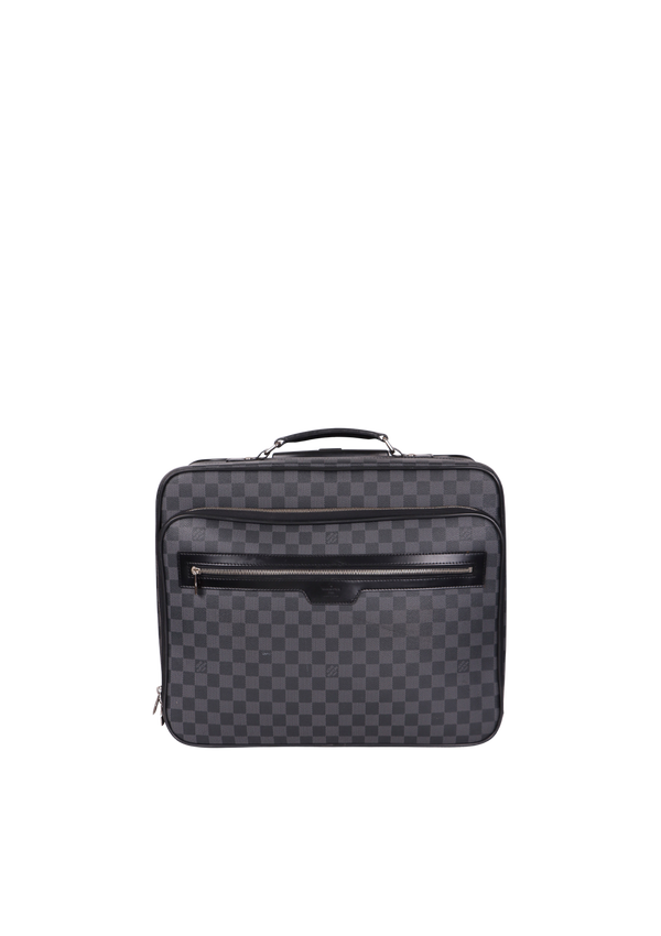 DAMIER GRAPHITE PILOT CASE