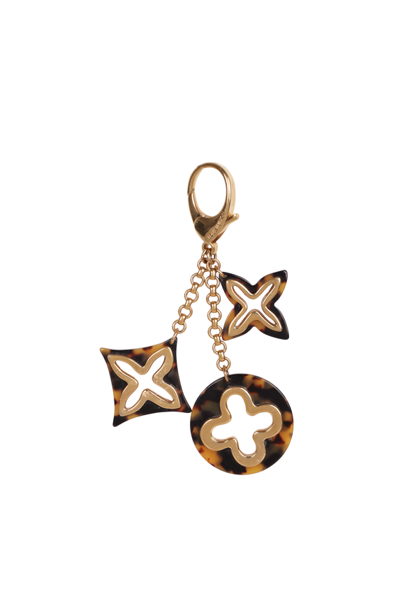 TORTOISE SHELL INSOLENCE KEYCHAIN