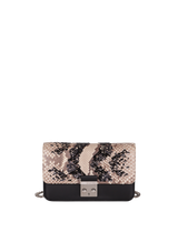 PYTHON SEQUIN MISS DIOR WALLET ON CHAIN