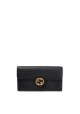 INTERLOCKING G CONTINENTAL WALLET