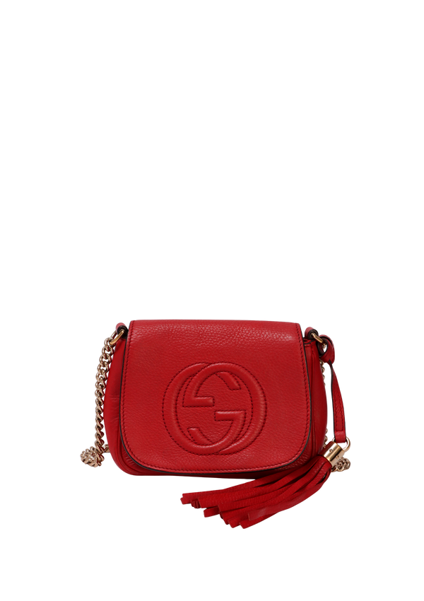 SMALL SOHO CHAIN FLAP BAG