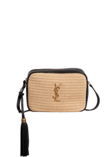 RAFFIA LOU CAMERA BAG