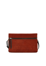 SUEDE SIGNATURE CROSSBODY BAG