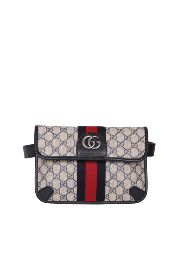 GG SUPREME OPHIDIA BELT BAG 80