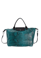 SNAKESKIN LE PLIAGE TOTE G