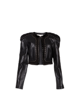 LEATHER JACKET S