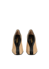 SUEDE PUMPS 35.5