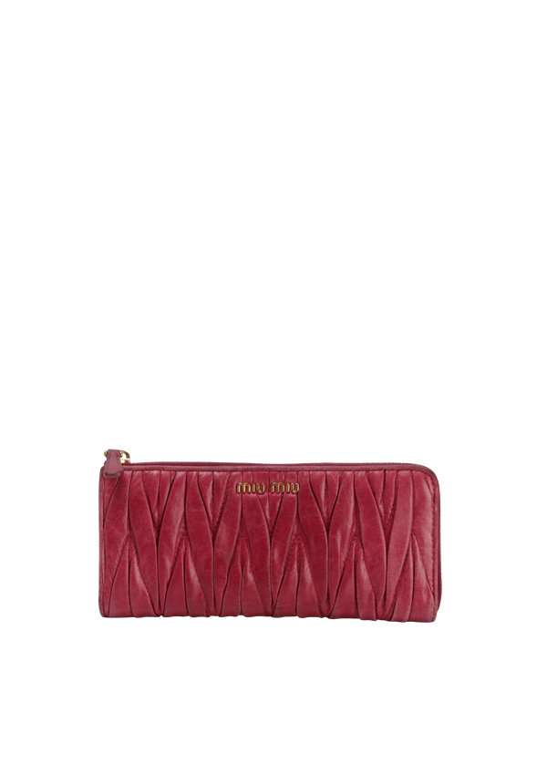MATELASSÉ WALLET