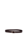 VINTAGE LEATHER BELT 110