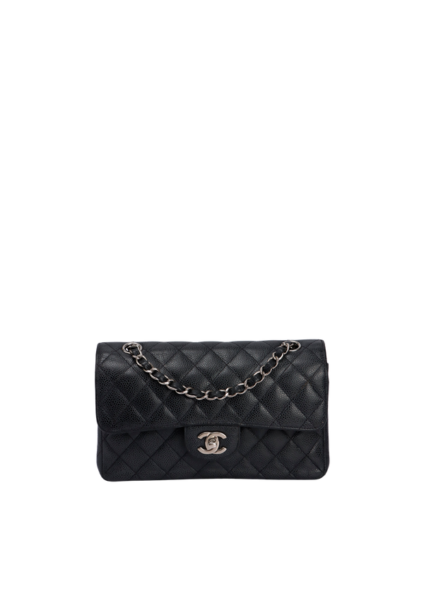 SMALL CLASSIC DOUBLE FLAP CAVIAR